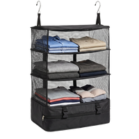 3-Shelf Hanging Travel Organizer