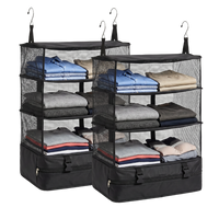 3-Shelf Hanging Travel Organizer