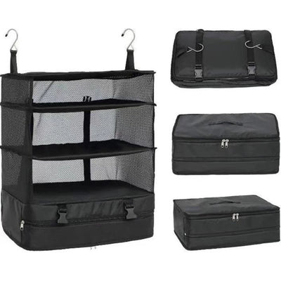 3-Shelf Hanging Travel Organizer